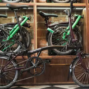Brompton C-Line Explore 12 - Rear Rack - Black/Plum - Mid