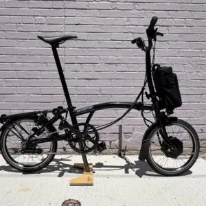 Brompton C-Line Electric 6-Speed Black Mid (Pre-loved)