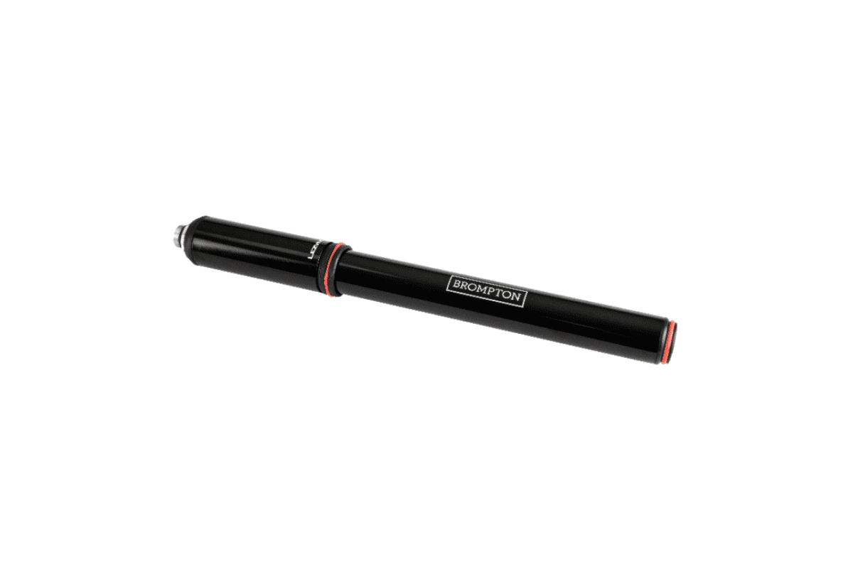 Brompton Lezyne Pump with Mounting Brackets - Black