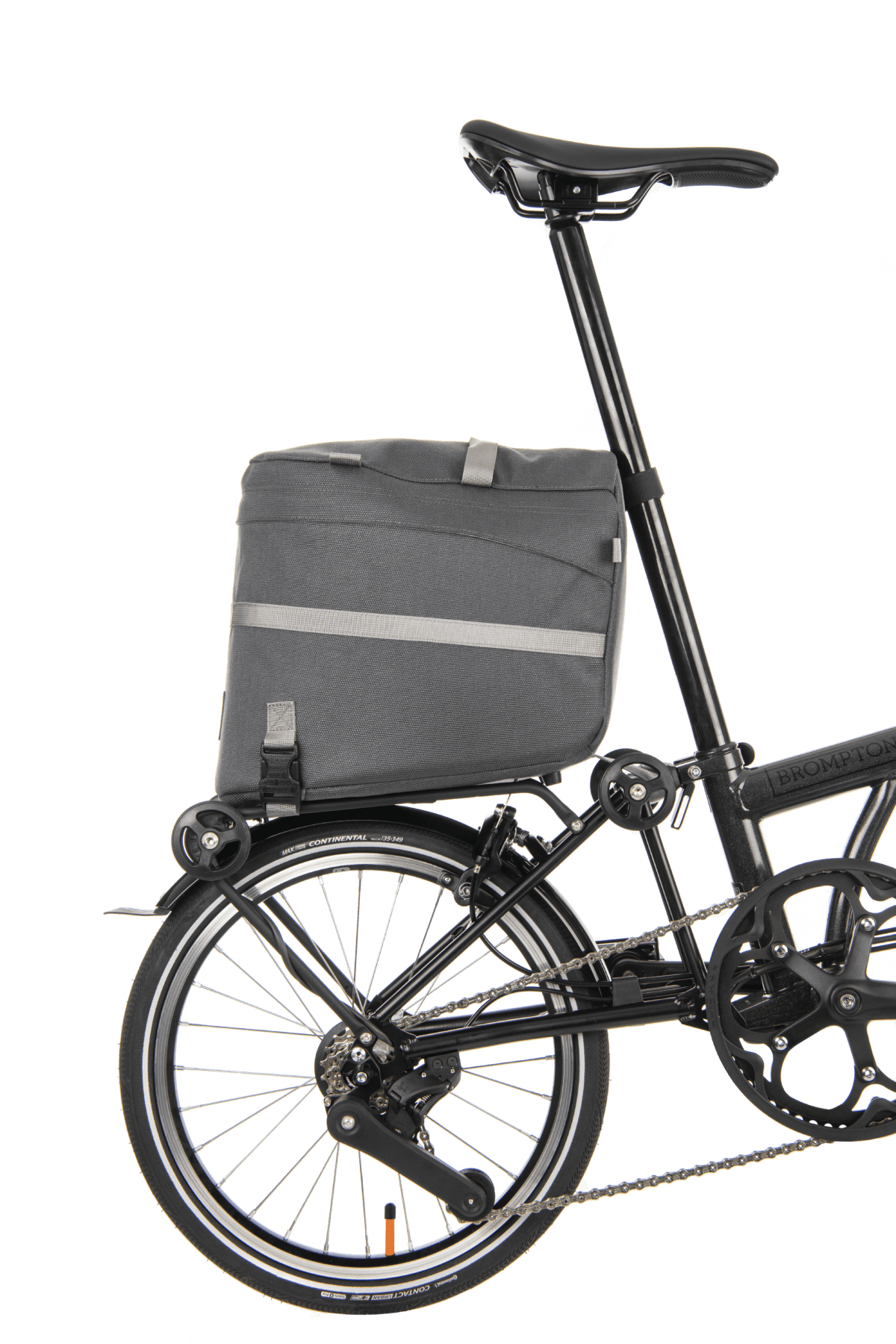 Brompton Borough Roller Rack Bag - Dark Grey