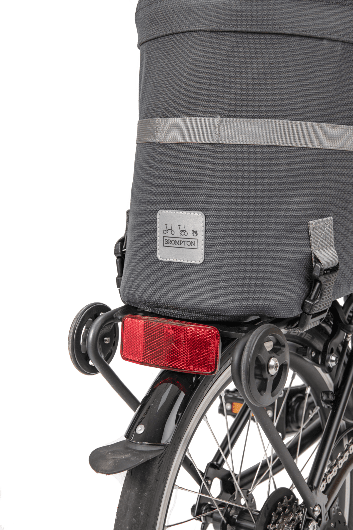 Brompton Borough Roller Rack Bag - Dark Grey - Image 3