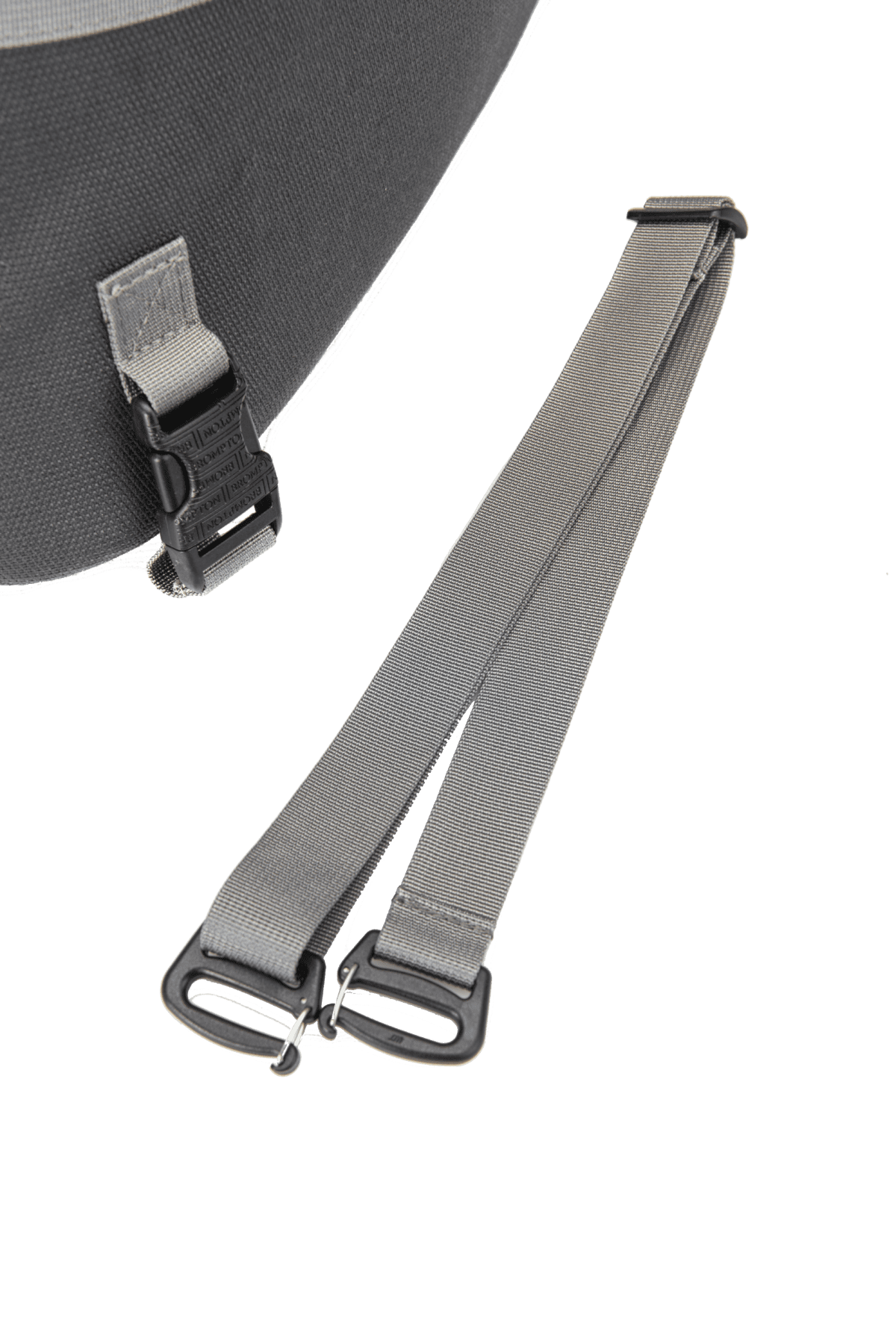 Brompton Borough Roller Rack Bag - Dark Grey - Image 2