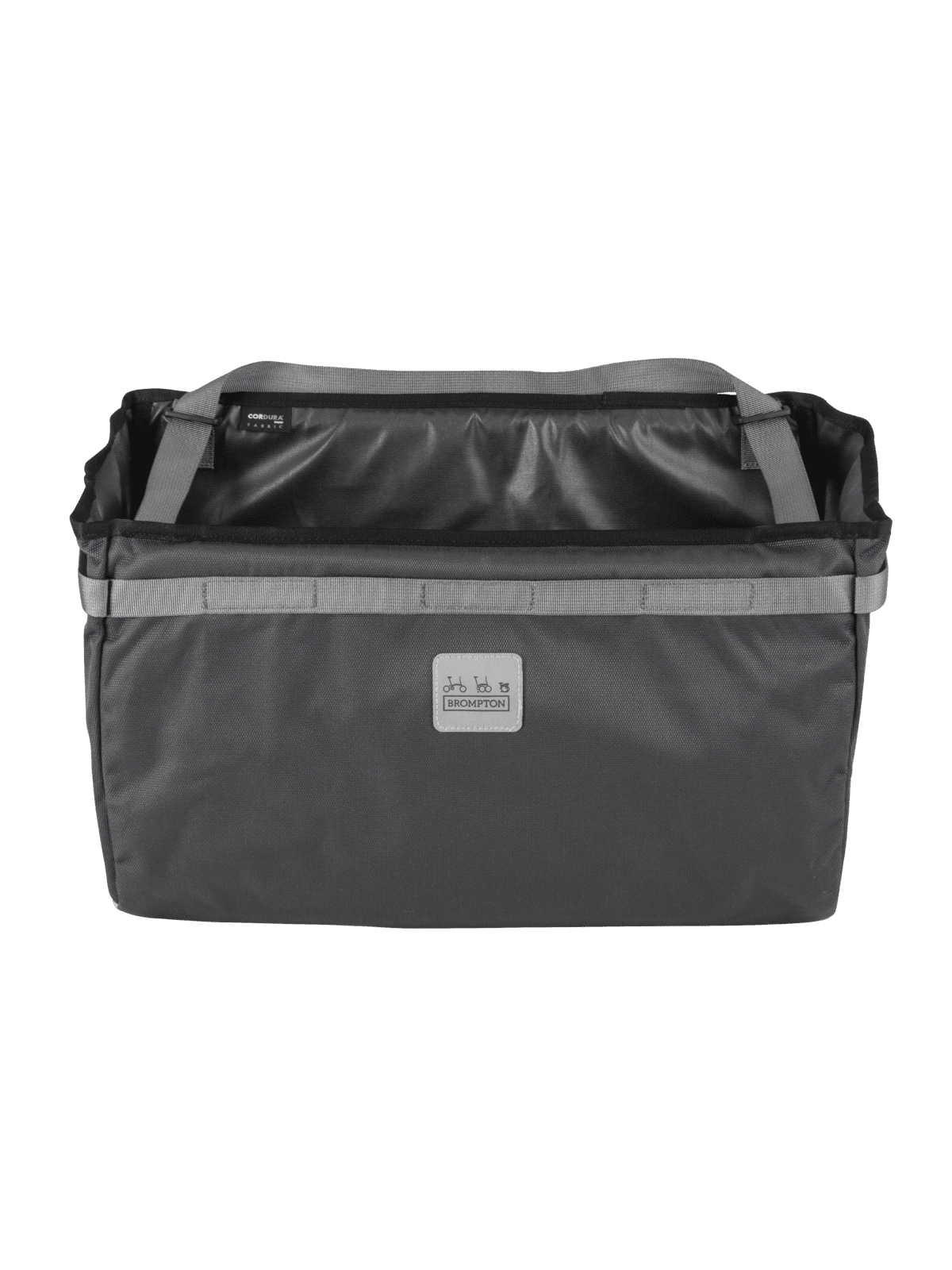 Brompton Borough Basket Bag Large - Dark Grey