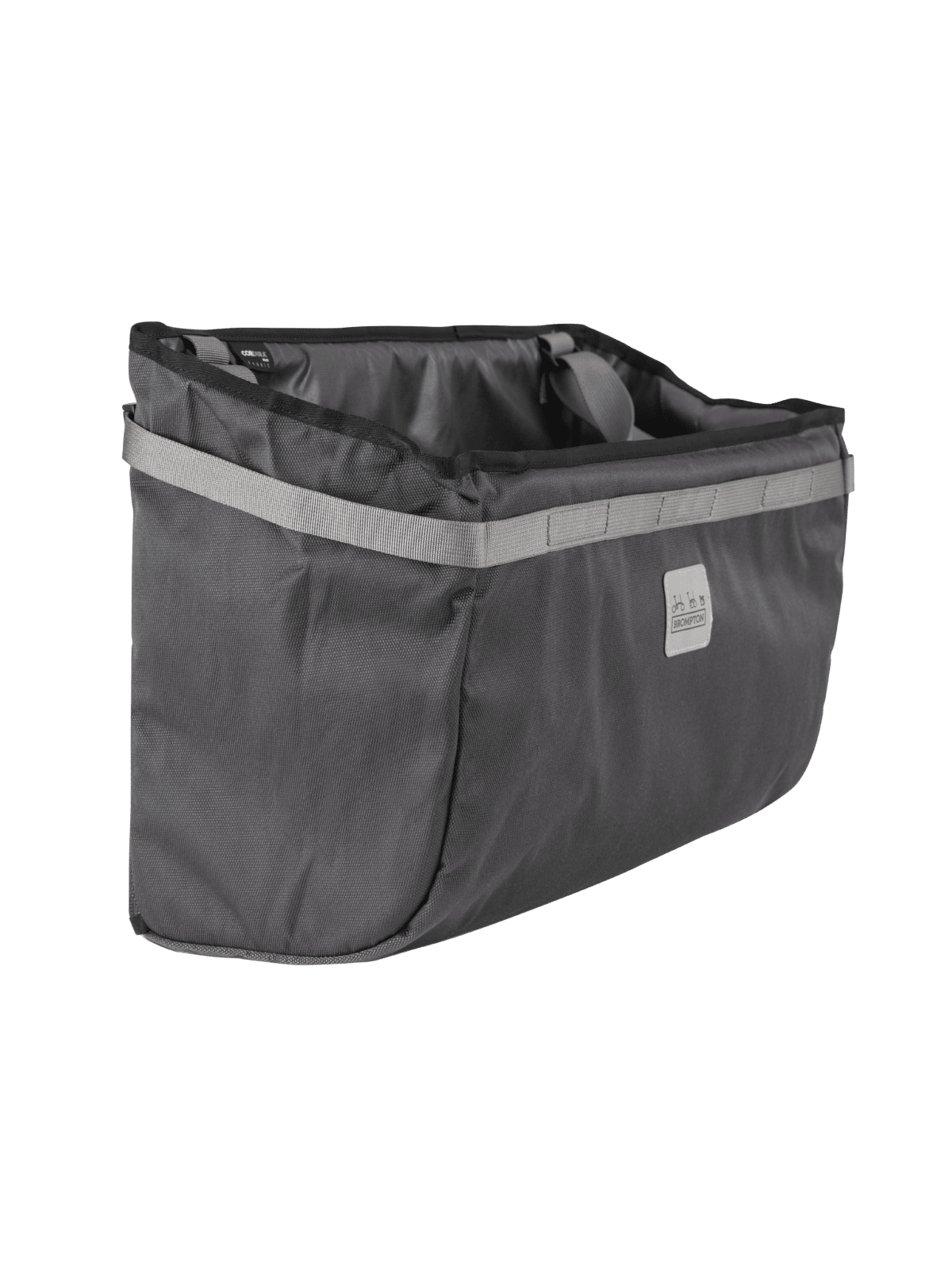 Brompton Borough Basket Bag Large - Dark Grey - Image 4