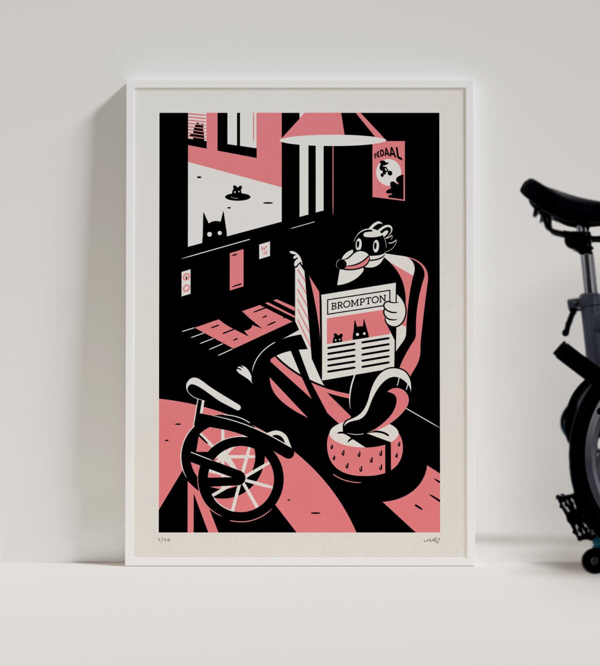 Koby Barhad - Limited Edition Print - Pink