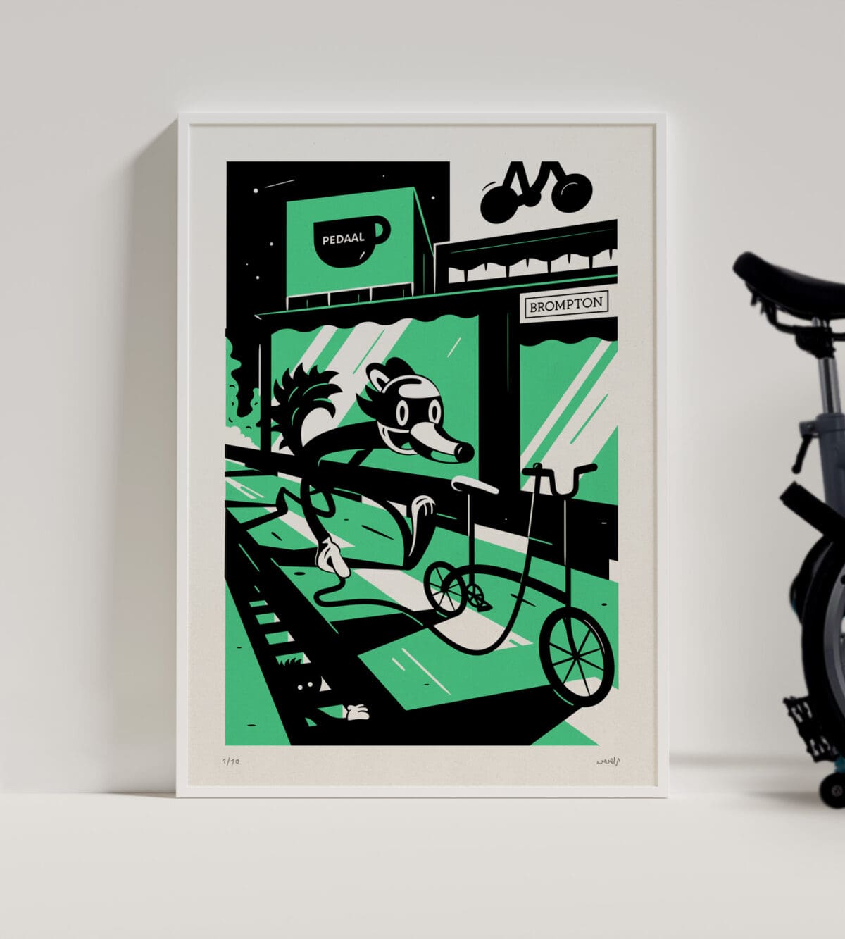 Koby Barhad - Limited Edition Print - Green