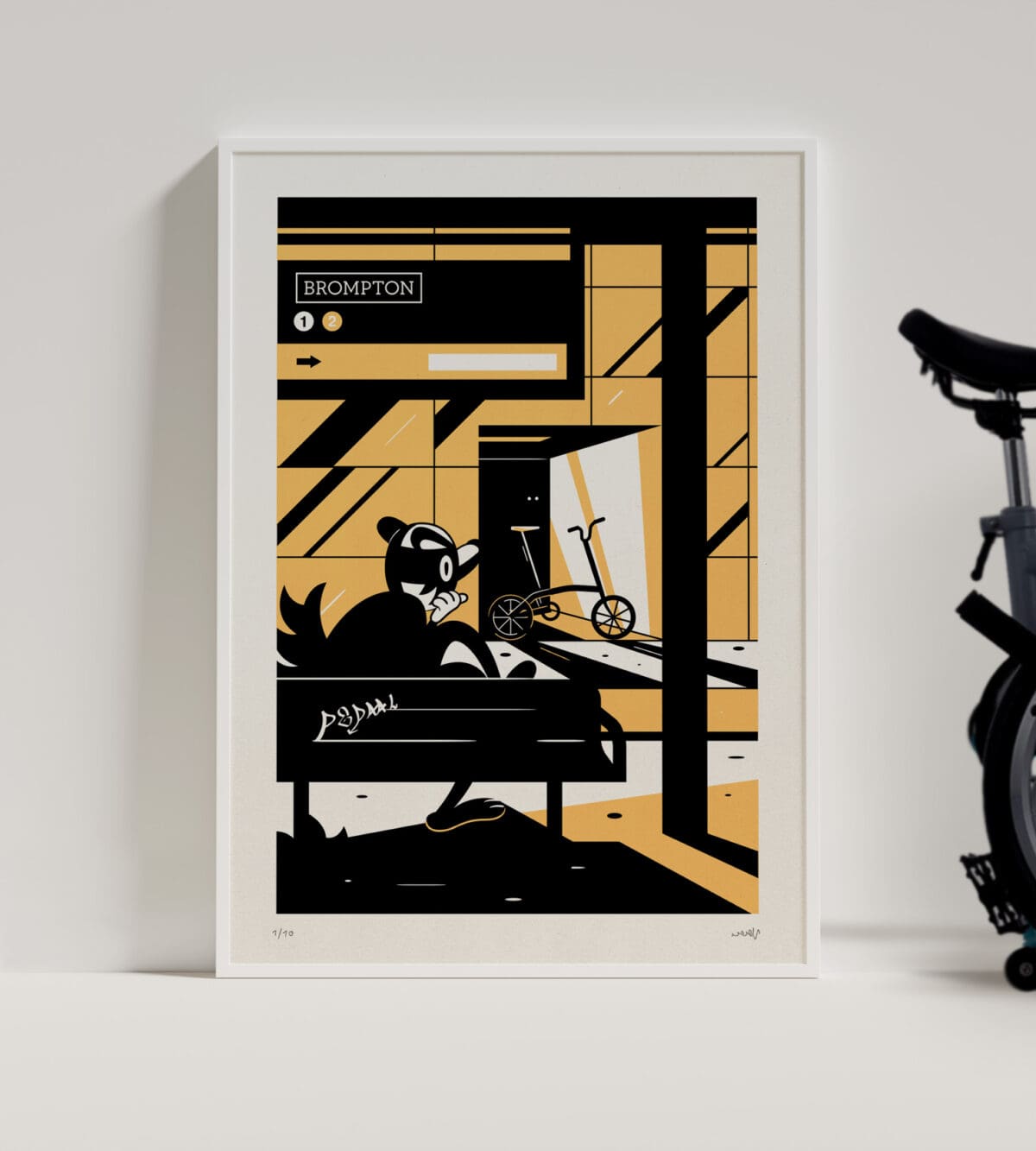 Koby Barhad - Limited Edition Print - Yellow