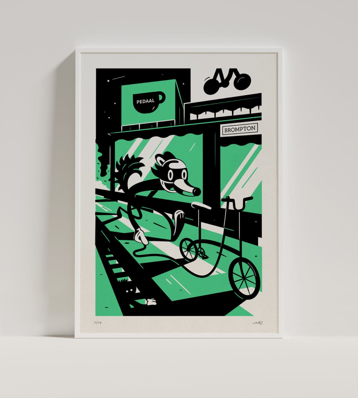Koby Barhad - Limited Edition Print - Green - Image 2