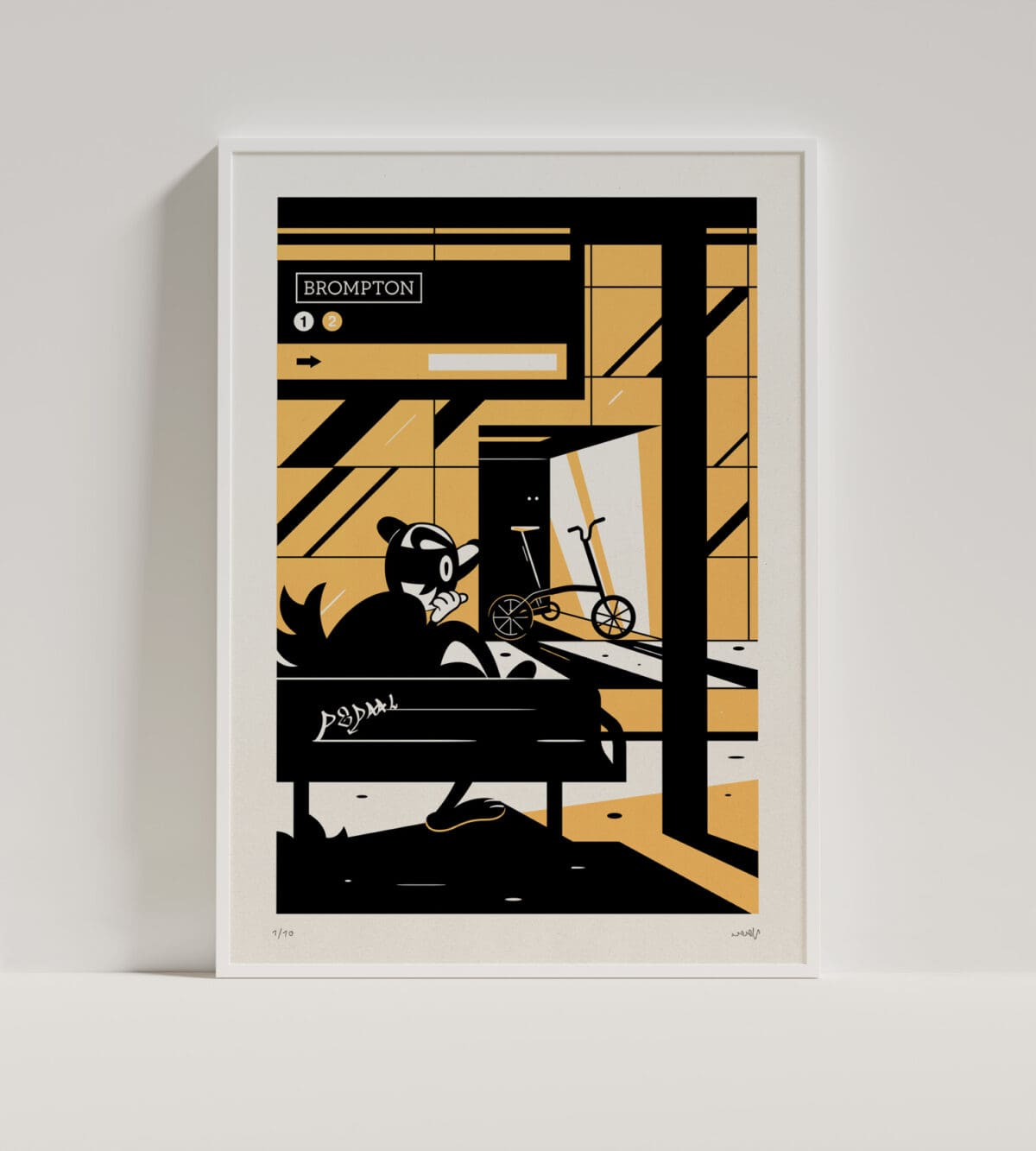 Koby Barhad - Limited Edition Print - Yellow - Image 2