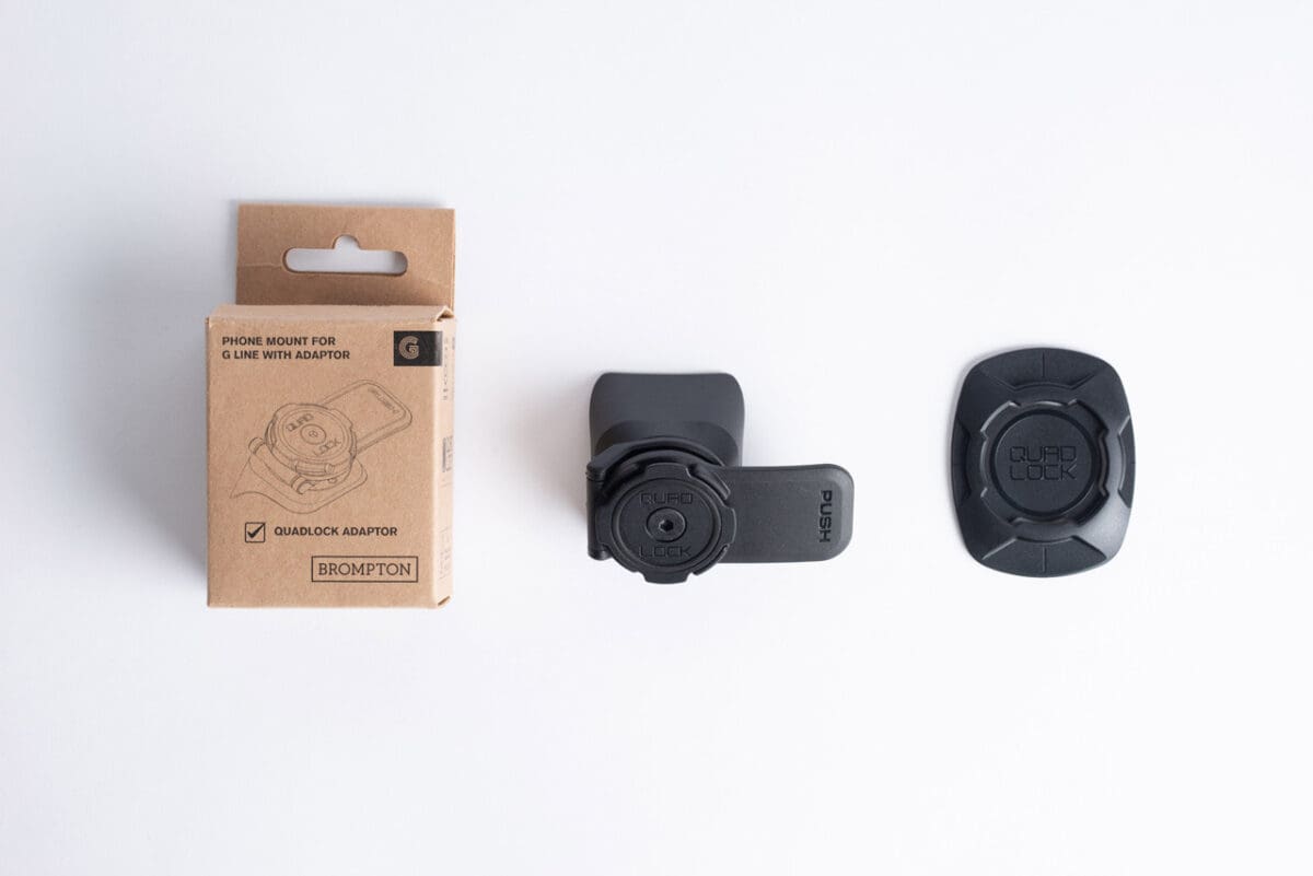 Brompton Quadlock Phone Mount with Adaptor - G Line