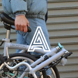 Brompton folding bike ultra compact fold